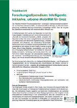 Titelblatt des Projektberichtes